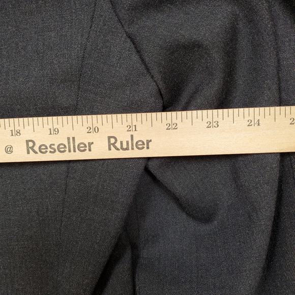 J.Crew Blazer Mens 42L Wool 3 Button Single Breasted Charcoal Sport Coat Jacket - Picture 8 of 16